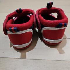 子供用品 ベビー靴 VANS サンダル 12cmの画像