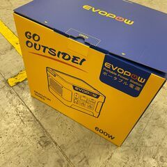 Evopow ポータブル電源 リン酸鉄 大容量 備品　ほぼ未使用の画像