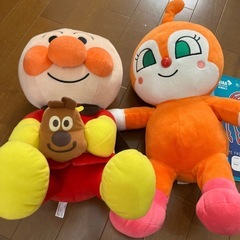 アンパンマンとドキンちゃん人形