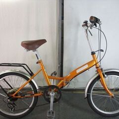 D810　★　10000円★　折りたたみ中古自転車【20インチ　...