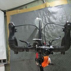 Ｄ813★美品★32800円★整備済み ジュニア中古自転車 ドッペルギャンガー【ロードバイク　赤　24インチ】の画像