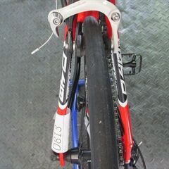 Ｄ813★美品★32800円★整備済み ジュニア中古自転車 ドッペルギャンガー【ロードバイク　赤　24インチ】の画像