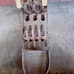 レトロ農機具　サカヰ式除草機　長さ約1.44m　稲作道具の画像