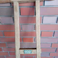 レトロ農機具　サカヰ式除草機　長さ約1.44m　稲作道具の画像