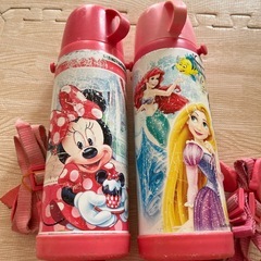 ステンレス水筒🌸プラスチック水筒の画像