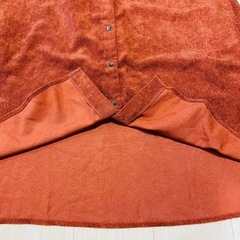 【新品タグ付き】 レディース 冬服 ワンピース 茶色 冬ワンピース 膝下 Mの画像