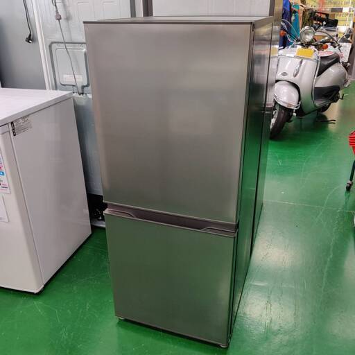2023年製 AQUA 135L 冷凍冷蔵庫【AQR-14N】シルバー 美品 アクア 2023年製 135L 2ドア冷凍冷蔵庫 AQR-14N 買取いたしまし