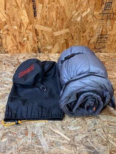 a(6709) コールマン シルバーフォックスネクスト -5 Coleman Sleeping Bag 寝袋 車中泊 仮眠 防災用品 アウトドア 車内泊 中古