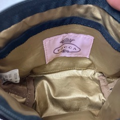 ☆値下げ☆K2410-247 TOCCA コスメポーチ ピンク スレ汚れ有りの画像