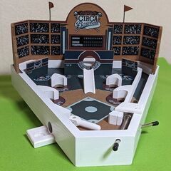 (商談中)未使用品■WOODEN BASEBALL GAME★木製 野球盤ゲーム★レトロ感ただようボードゲーム◎の画像