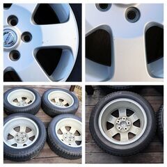 日産純正アルミホイール　16インチ 6J   45mmの画像