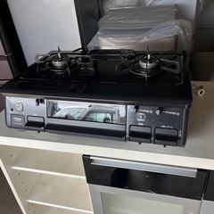 2021年製パロマ　都市ガス用ガステーブル/右強火力