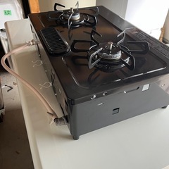 2021年製パロマ　都市ガス用ガステーブル/右強火力の画像