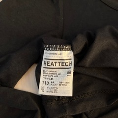 ヒートテック　ユニクロ　100cm2枚　110cm2枚　ワンシーズン着用の画像