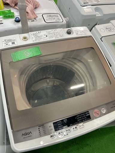 ご来店時、ガン×2お値引き‼️AQUA(アクア) 2017年製 6.0kg 洗濯機