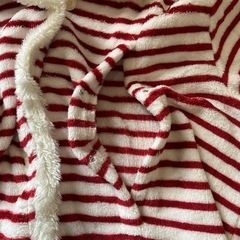 マタニティ　授乳口付きモコモコパジャマの画像