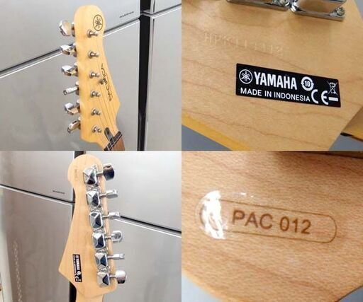 YAMAHA エレキギター PAC1F1CA PACIFICA パシフィカ PAC012 ホワイト ソフトケース付き 弦楽器 ヤマハ 