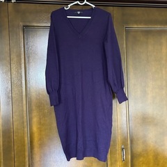 【決まりました】UNIQLO ニットワンピース　M