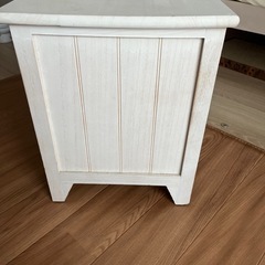 差し上げます！テレビ台　ホワイト　木製の画像