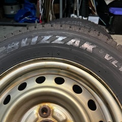 18年製ブリザック165r13LT.6PR.pcd100.4穴
の画像