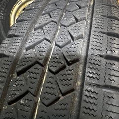 18年製ブリザック165r13LT.6PR.pcd100.4穴
の画像