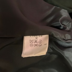 ハーフコート　ベルト付き　起毛素材　レディース　Mサイズの画像