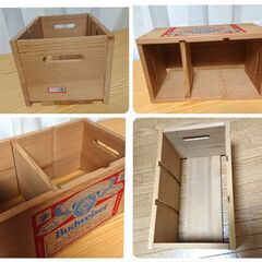 80年代バドワイザー公式グッズ　木箱　CDボックス【美品】の画像