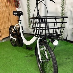 No.242 パナソニック 電動アシスト自転車 BE-ELSW012整備済み20インチ