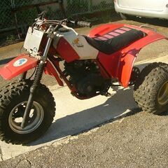 三輪バギー　ホンダATC200X　中古　（動画あり）の画像