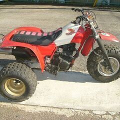 三輪バギー　ホンダATC200X　中古　（動画あり）の画像