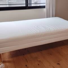 【無料で差し上げます】無印良品　マットレスベッド　シングルサイズ...