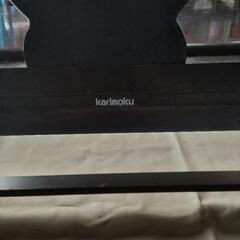 カリモク ルスティック ベンチ①