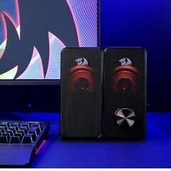 Hobbyant Redragon GS500 Aux3.5mmステレオサラウンドミュージックスマートスピーカーコラムコンピューターPCホームノートブックTVスピーカー用サウンドバー　転売OK　　倒産品　まとめ売り　ネット商材　アマゾン引き上げ商品　メルカリ　副業の画像