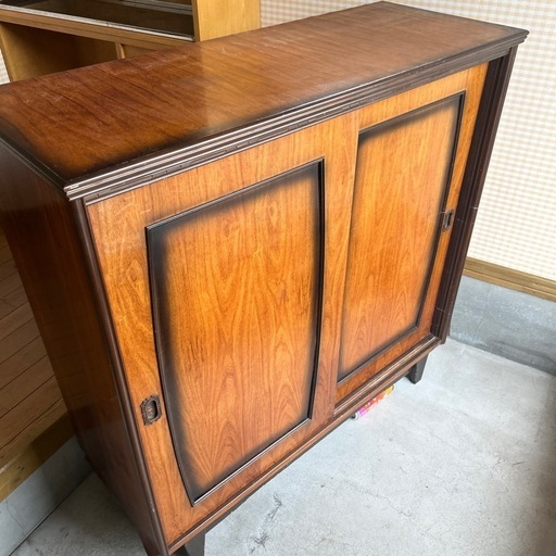 下駄箱　レトロ　昭和