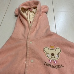 ティンカーベル　ポンチョ　90cmの画像