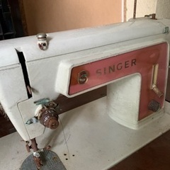 シンガー 足踏みミシン 現状品 ミシン脚 レトロ アンティークの画像