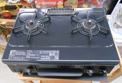 LPガス用ガステーブル パロマ 2019年製 IC-S37K-L 水無し片面焼き 左強火 幅56㎝ Paloma プロパンガス 札幌 