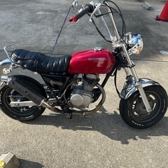 エイプ　車体　ヨンフォア仕様　80ccボアアップ　バイク　　の画像