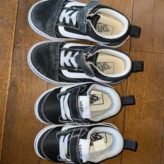 vans 16cm 13.5cm 2足セットの画像