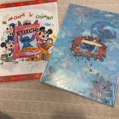 スティッチ　クリアファイルの画像