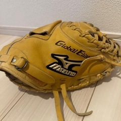 軟式　キャッチャーミット　グローバルエリートの画像