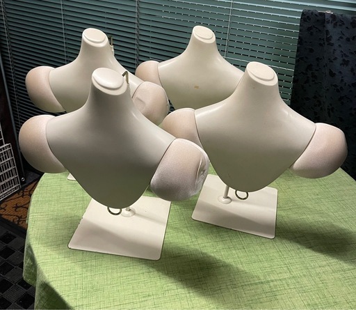 卓上ミニマネキン4体セット