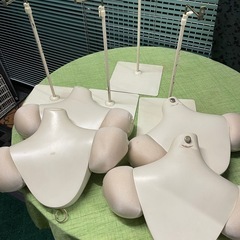 卓上ミニマネキン4体セットの画像