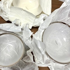 値下げしました！【MIKIMOTOプラチナ加飾ガラスボウル】の画像