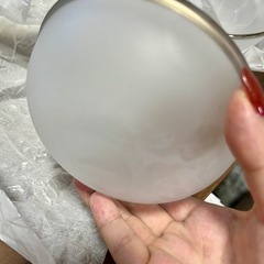 値下げしました！【MIKIMOTOプラチナ加飾ガラスボウル】の画像