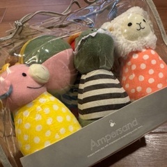 未開封タグ付き★ampersandアンパサンド　ぬいぐるみ&ボー...