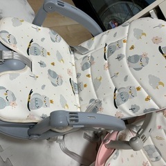 子供用椅子、子供用チェア、グレーの画像