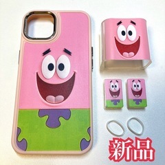☆新品☆ スポンジボブ　パトリック　スマホケース　iPhone13