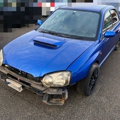 GDBインプレッサWRX  STi 6速　部品取り車