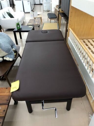 Wa1061 昇降エステベッド ブラウン